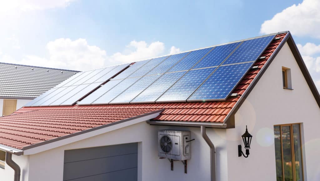 Solar-Panels-On-The-House-Roof-In-Nevada