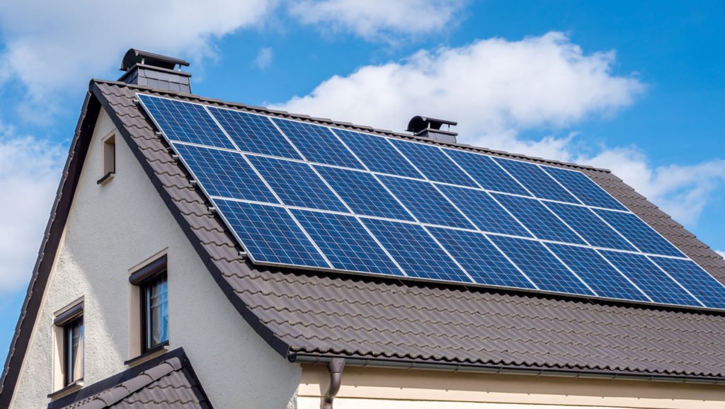 Solar-Panels-On-The-House-Roof